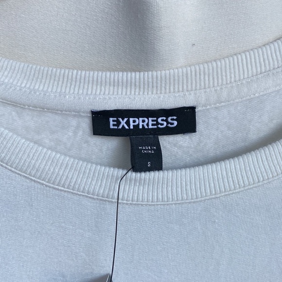 NWT Express Two Piece Lounge Sweatshirt and Pants Size S - Picture 5 of 10